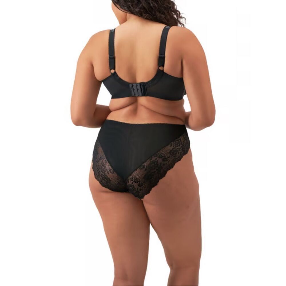 Elomi NWT Morgan Stretch Lace Banded Underwire Full Figure Bra Snow Leopard 44G - Picture 4 of 5